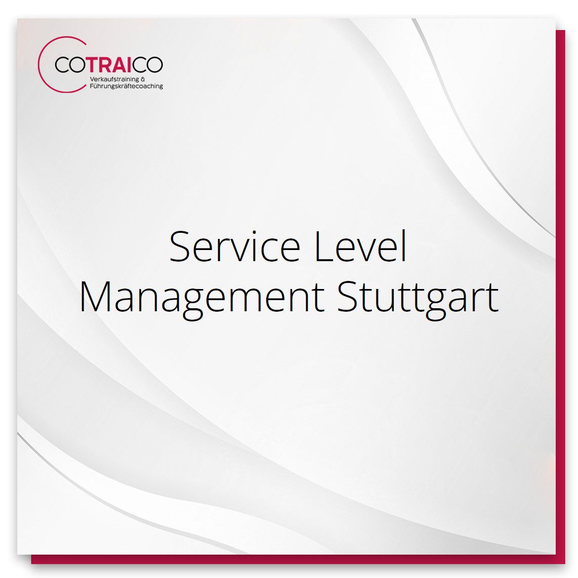 Professionelle Beratung für Service Level Management in Stuttgart